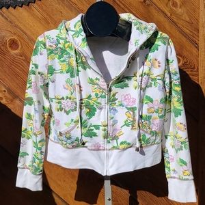 CABI #244 FLORAL HOODED SWEATSHIRT 268